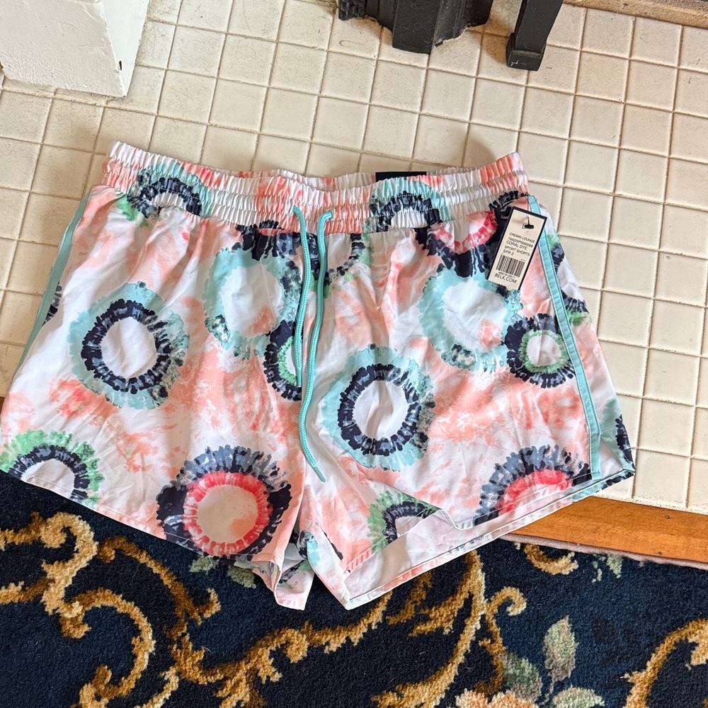 Crown‎ & Ivy cram tie dye sport shorts . NWT. Retail 40